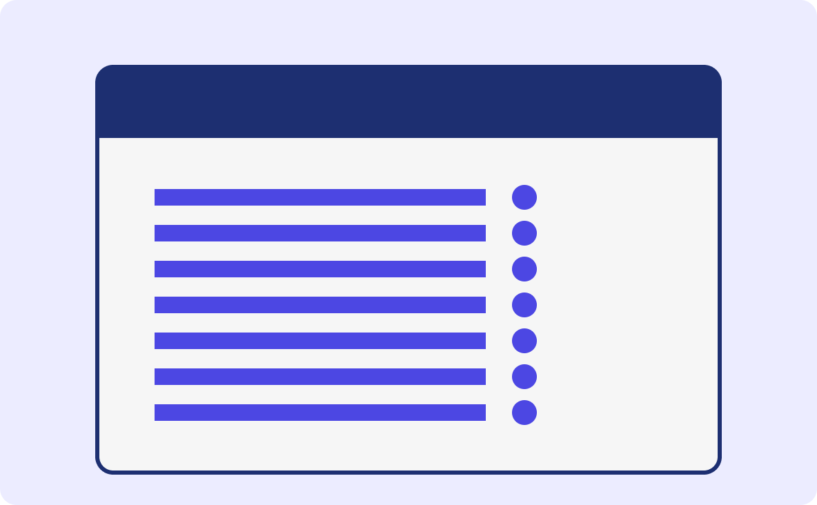 Digital interface showing an enterprise-wide control rollout.